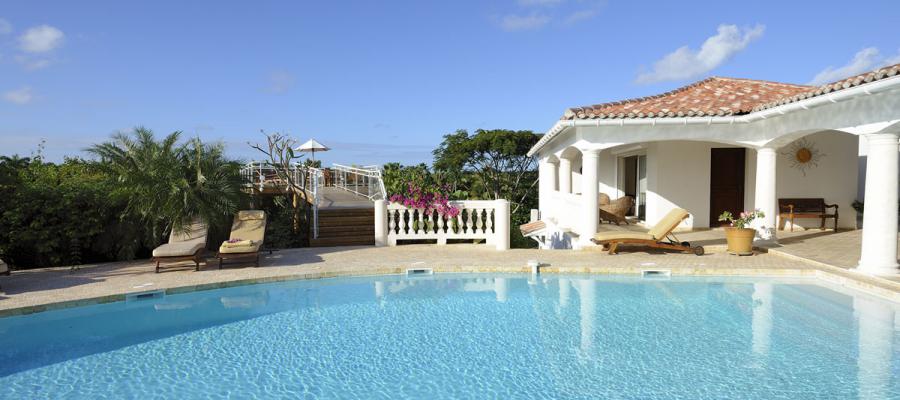 Villa Jasmin Saint-Martin : piscine